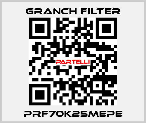 PRF70K25MEPE GRANCH FILTER