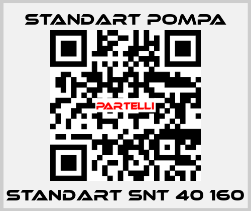 STANDART SNT 40 160 STANDART POMPA