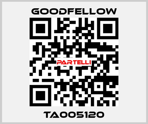 TA005120 Goodfellow