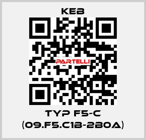 Typ F5-C (09.F5.C1B-2B0A) KEB