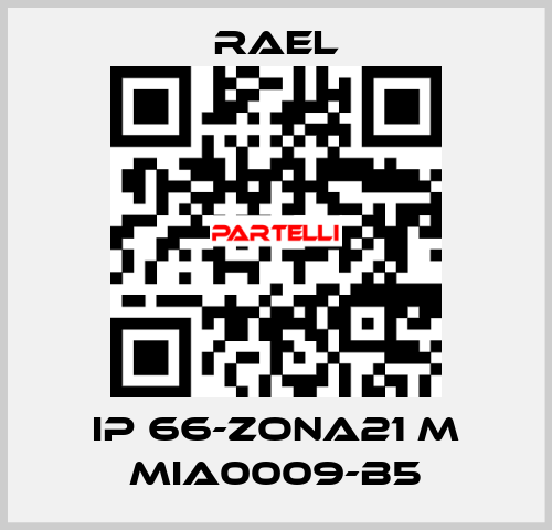 IP 66-ZONA21 M MIA0009-B5 RAEL