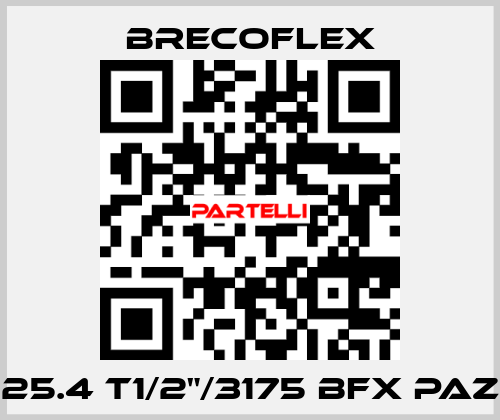 25.4 T1/2"/3175 BFX PAZ Brecoflex