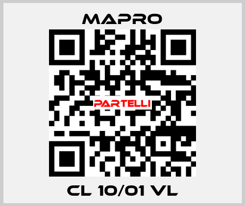 CL 10/01 VL Mapro