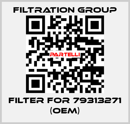 Filter for 79313271 (OEM) Filtration Group