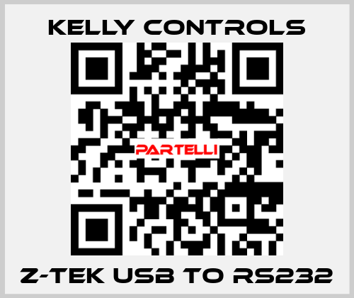 Z-TEK USB TO RS232 Kelly Controls