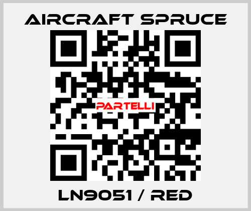 LN9051 / red Aircraft Spruce