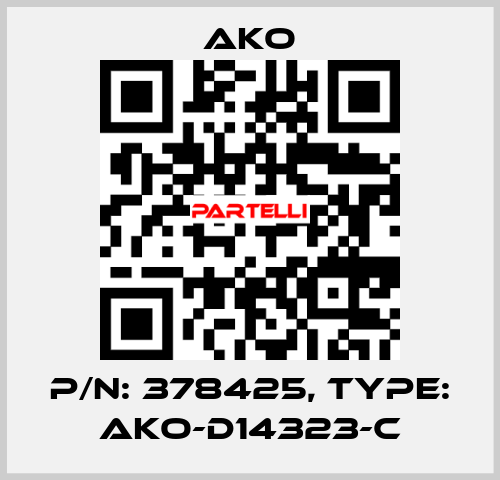 P/N: 378425, Type: AKO-D14323-C AKO