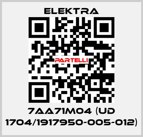 7AA71M04 (UD 1704/1917950-005-012) ELEKTRA