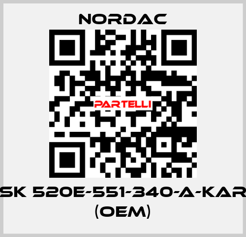 SK 520E-551-340-A-KAR (OEM) NORDAC