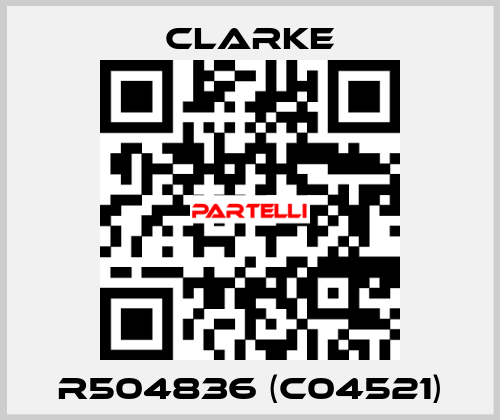  R504836 (C04521) Clarke