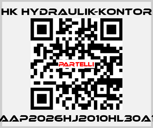 P2AAP2026HJ2010HL30A19N HK HYDRAULIK-KONTOR