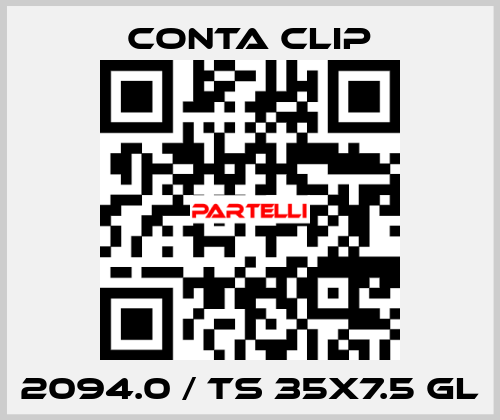 2094.0 / TS 35x7.5 GL Conta Clip