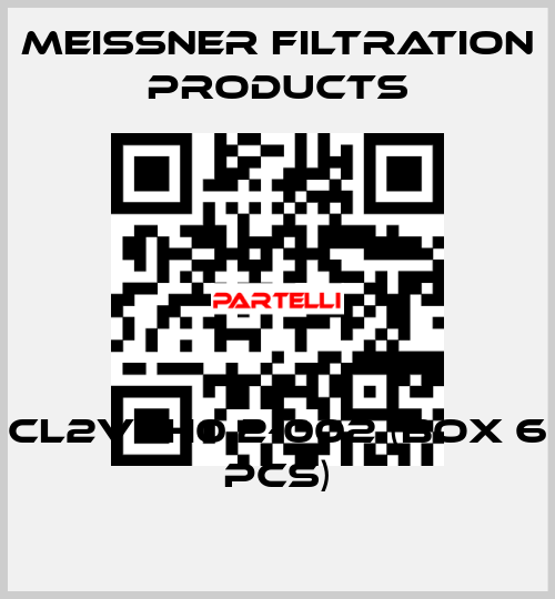 CL2VTH0.2-002 (Box 6 pcs) Meissner Filtration Products