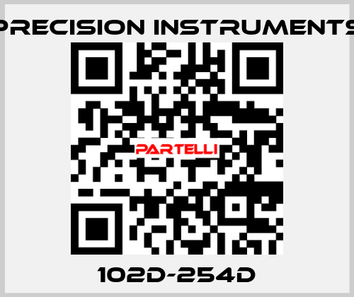 102D-254D Precision Instruments