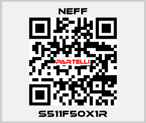 S511F50X1R Neff