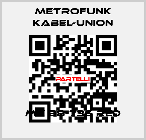 MX 28-736 Red METROFUNK KABEL-UNION