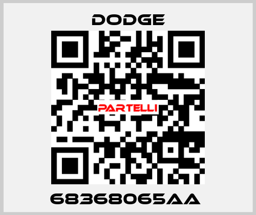 68368065AA  Dodge