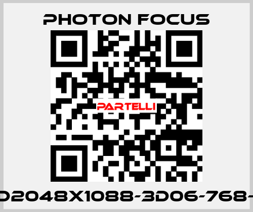 MV1-D2048x1088-3D06-768-G2-8 PHOTON FOCUS