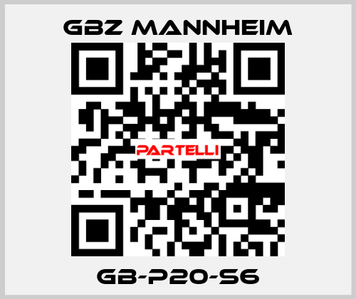 GB-P20-S6 GBZ MANNHEIM