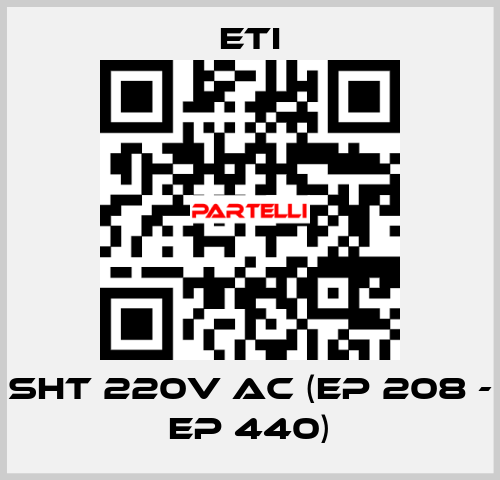 SHT 220V AC (EP 208 - EP 440) Eti