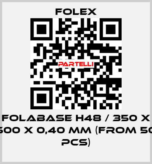 Folabase H48 / 350 x 500 x 0,40 mm (from 50 pcs) Folex