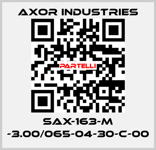 SAX-163-M -3.00/065-04-30-C-00 Axor Industries