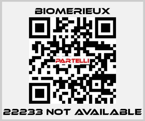 22233 not available Biomerieux