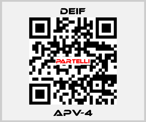 APV-4 Deif