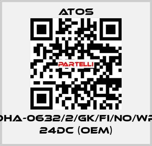 DHA-0632/2/GK/FI/NO/WP 24DC (OEM) Atos