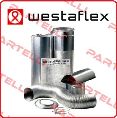 Adapter  diameter 124 mm, insulated 11mm Westaflex