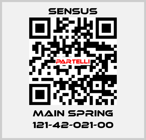 Main spring 121-42-021-00 Sensus