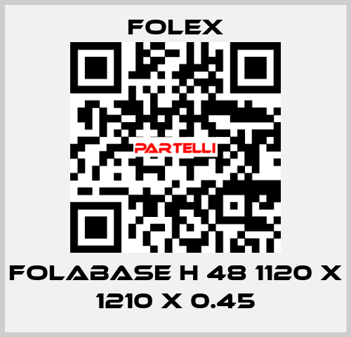 Folabase H 48 1120 x 1210 x 0.45 Folex