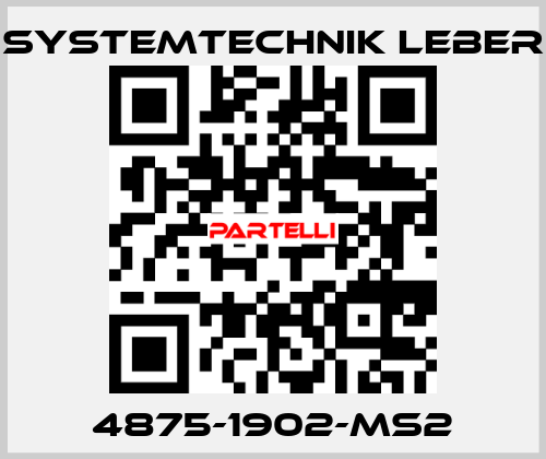 4875-1902-MS2 Systemtechnik LEBER