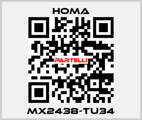 MX2438-TU34 HOMA