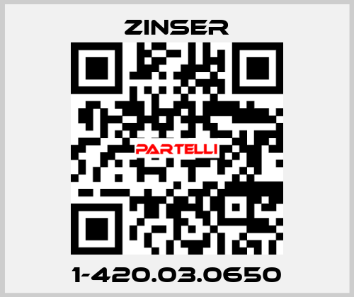 1-420.03.0650 Zinser