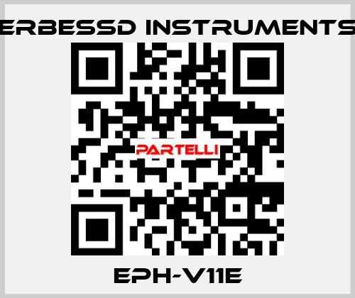 EPH-V11E ERBESSD INSTRUMENTS