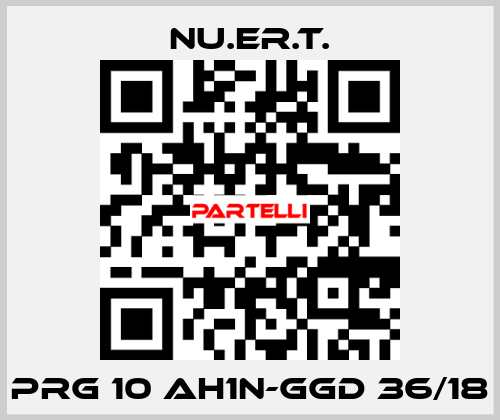 PRG 10 AH1N-GGD 36/18 NU.ER.T.