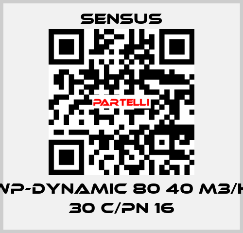 Wp-Dynamic 80 40 m3/h 30 c/PN 16 Sensus