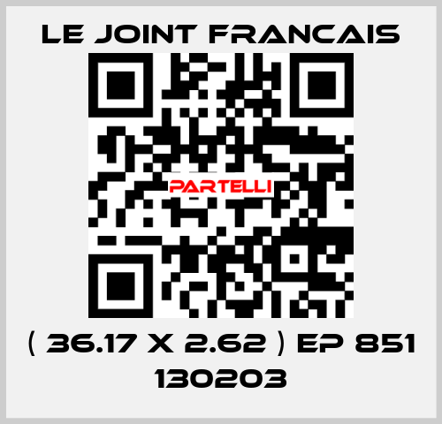 ( 36.17 x 2.62 ) EP 851 130203 LE JOINT FRANCAIS