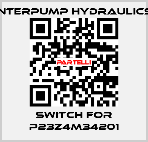 Switch for P23Z4M34201 Interpump hydraulics