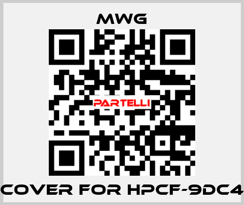 cover for HPCF-9DC4 MWG