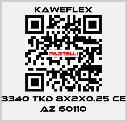 3340 TKD 8X2X0.25 CE AZ 60110 Kaweflex