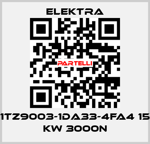 1TZ9003-1DA33-4FA4 15 kW 3000n ELEKTRA