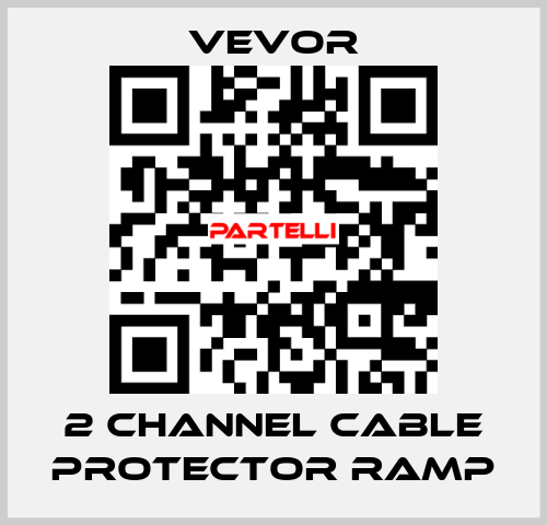 2 Channel Cable Protector Ramp VEVOR