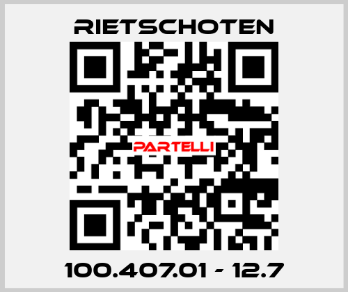 100.407.01 - 12.7 RIETSCHOTEN