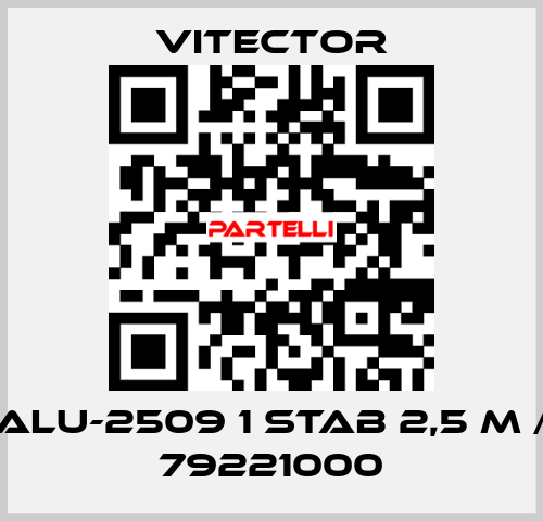 ALU-2509 1 Stab 2,5 m / 79221000 vitector