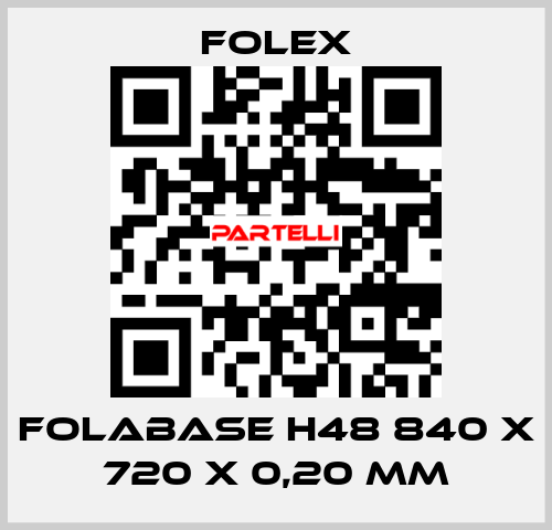 Folabase H48 840 x 720 x 0,20 mm Folex