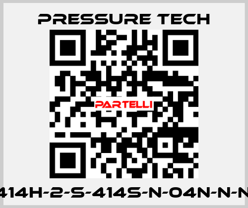 MF414H-2-S-414S-N-04N-N-NV/C Pressure Tech