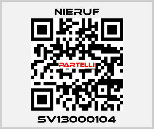 SV13000104 NIERUF