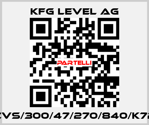 ZVS/300/47/270/840/K72 KFG Level AG